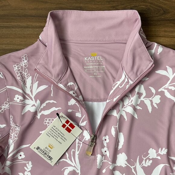 Kastel Denmark Women's Longsleeve Sun Shirt - Lilac Floral - XS - Picture 2 of 4
